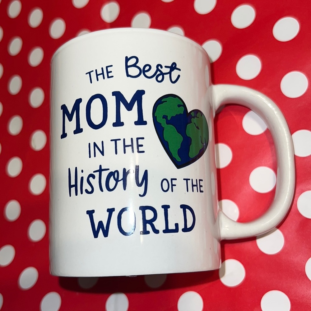 New Coffee Mug “The Best MOM In The History Of The WORLD” Stocking Stuffer Gift